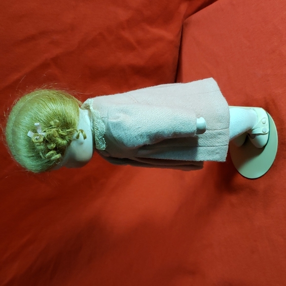 Patricia Coffer 1986 “Tansie Comes To Visit” 10" Porcelain Doll w/ Stand - Picture 6 of 14